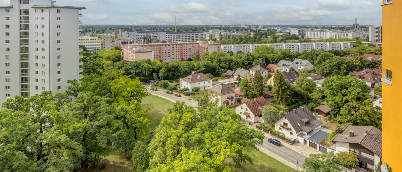 квартира München Obersendling 04 вид из окна 14517