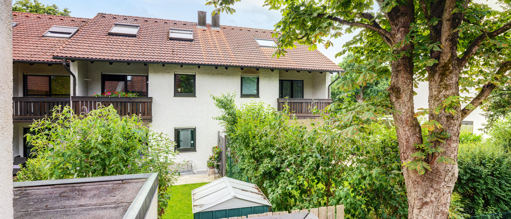 квартира München Trudering 02 вид из окна 14518