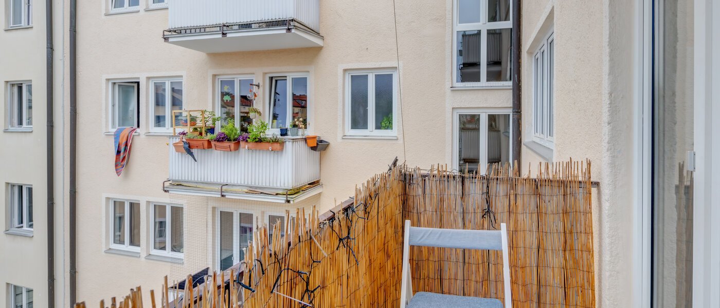 квартира München Maxvorstadt - Museumsviertel 03 балкон 14520