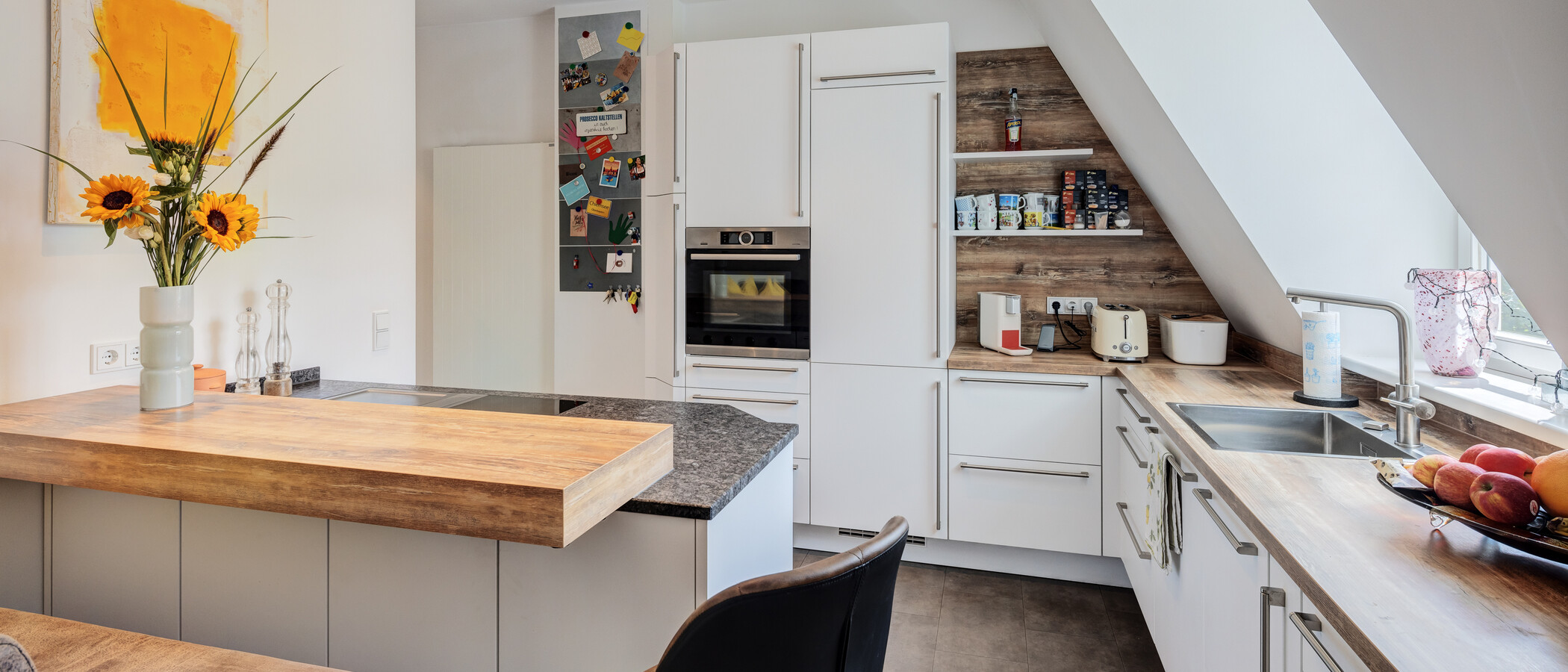квартира München Neuhausen 01 кухня 14523