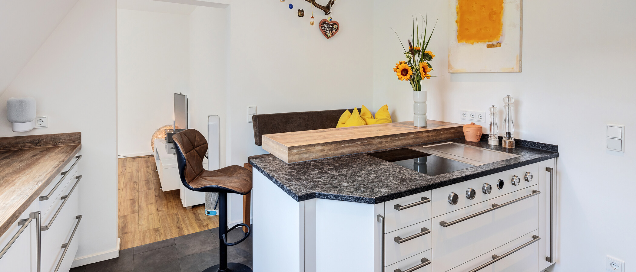 квартира München Neuhausen 03 кухня 14523