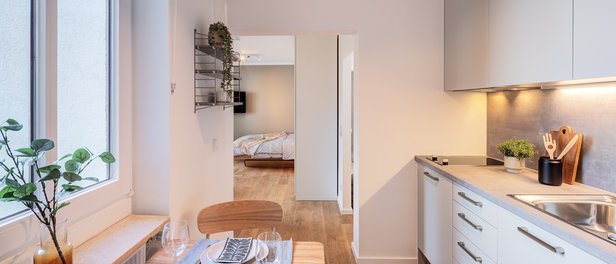 квартира München Thalkirchen 05 кухня 14526