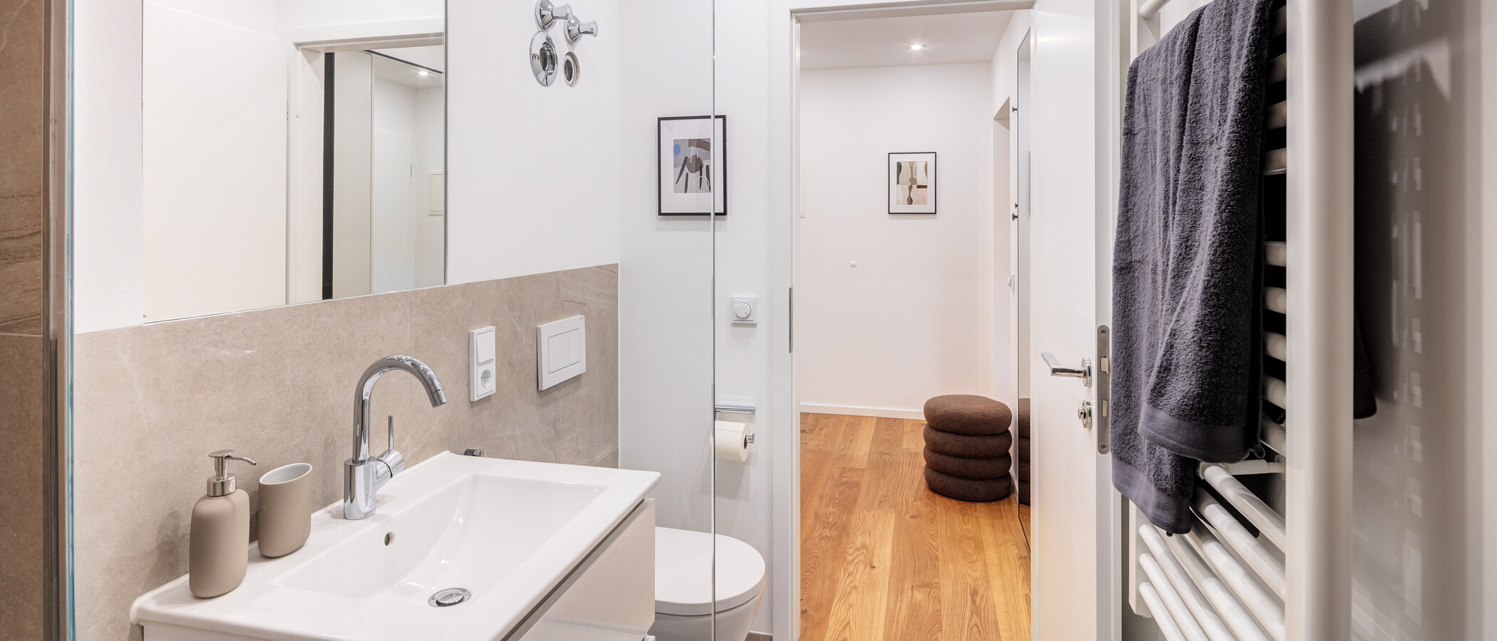 квартира München Thalkirchen 03 ванная комната 14526