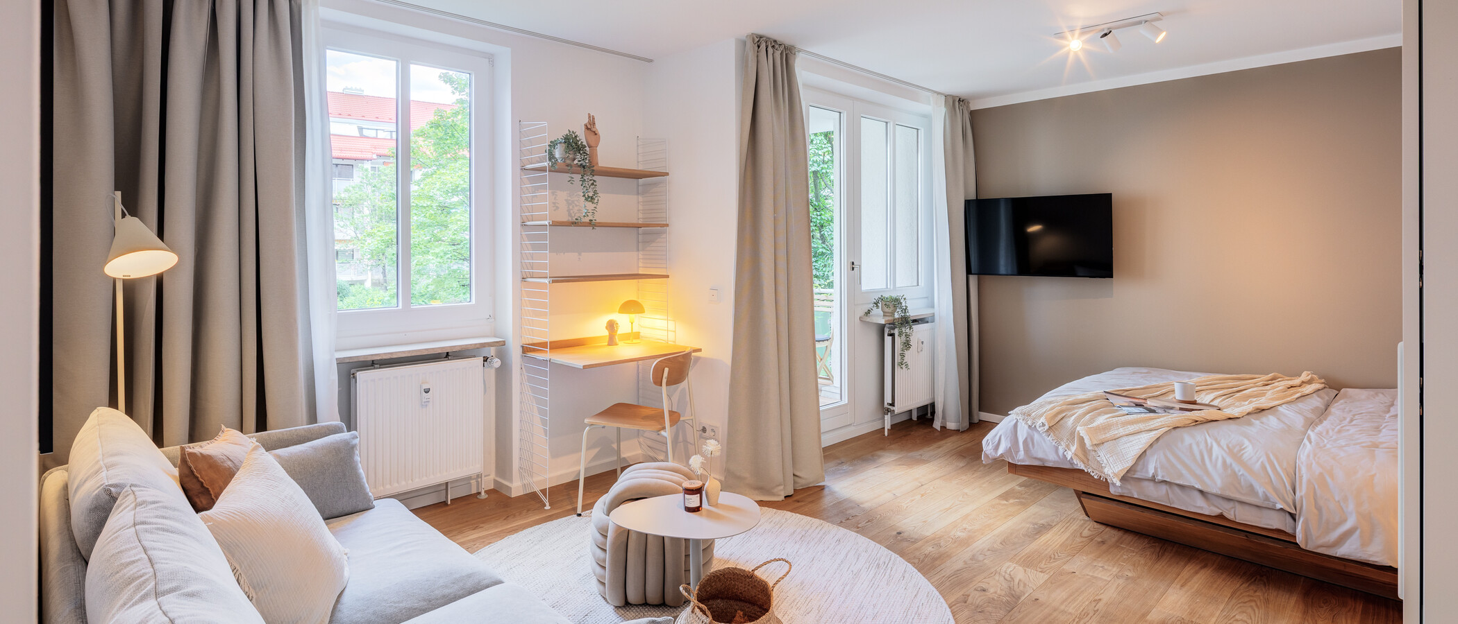 квартира München Thalkirchen 02 жилое пространство 14526