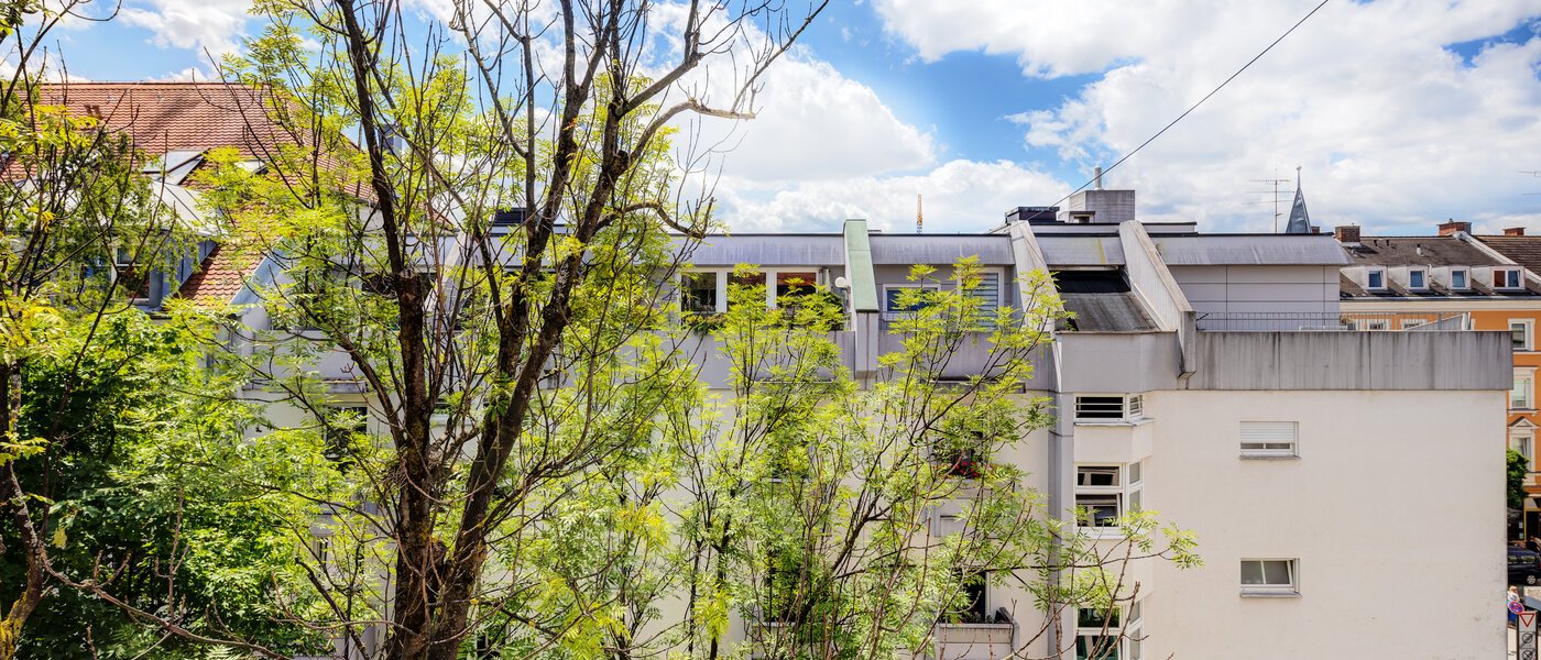 квартира München Neuhausen 02 вид из окна 14528