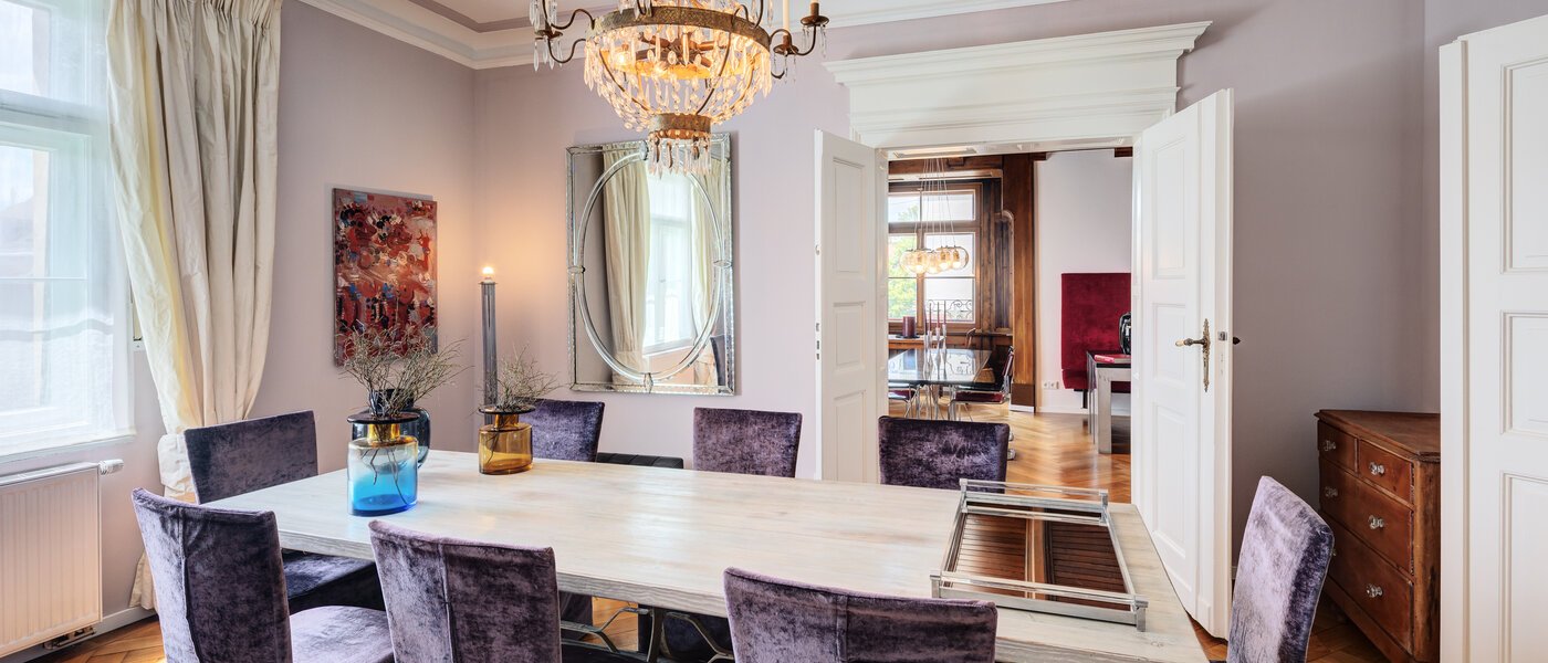 квартира München Neuhausen 01 обеденный зал 14528