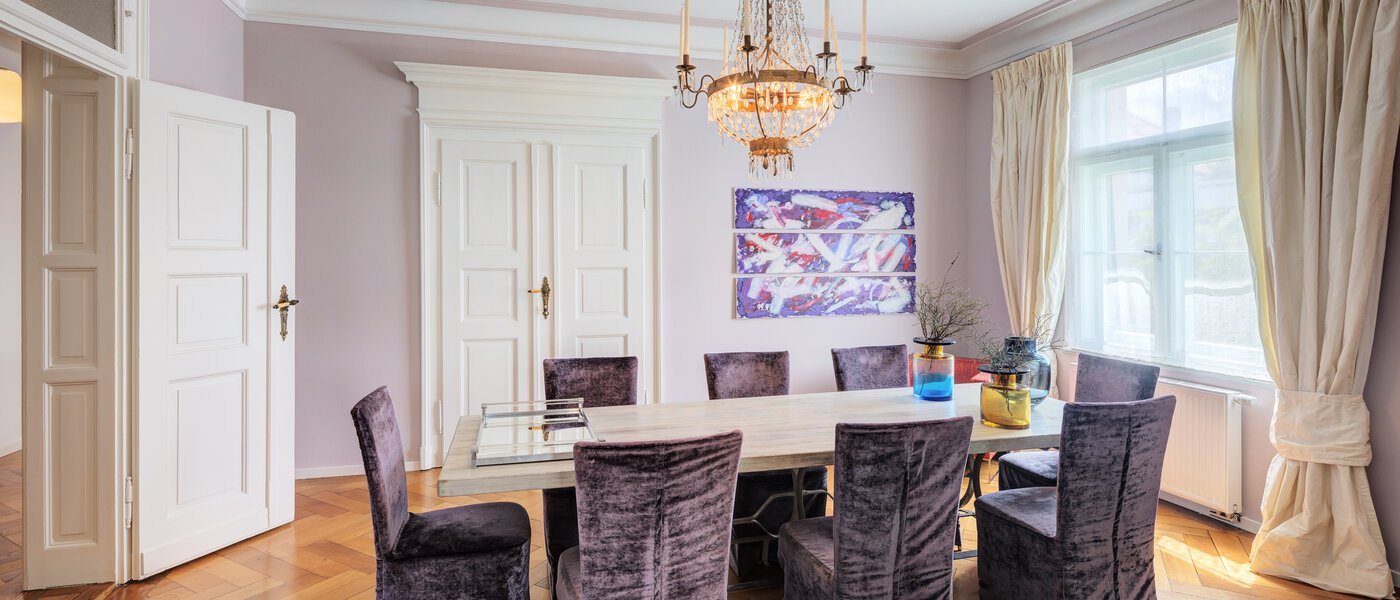 квартира München Neuhausen 03 обеденный зал 14528