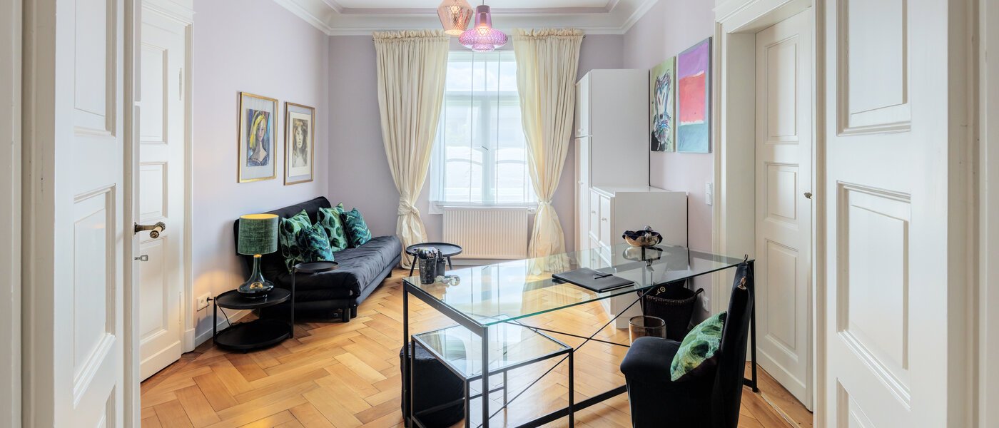 квартира München Neuhausen 01 гостевая комната 14528