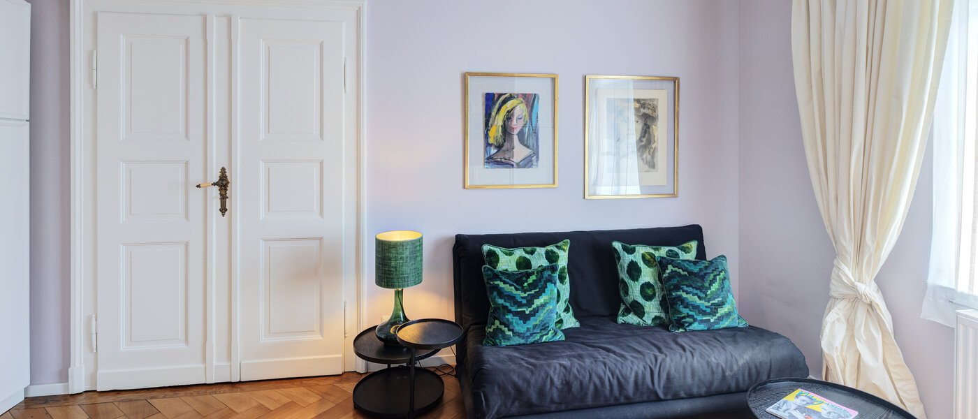 квартира München Neuhausen 03 гостевая комната 14528