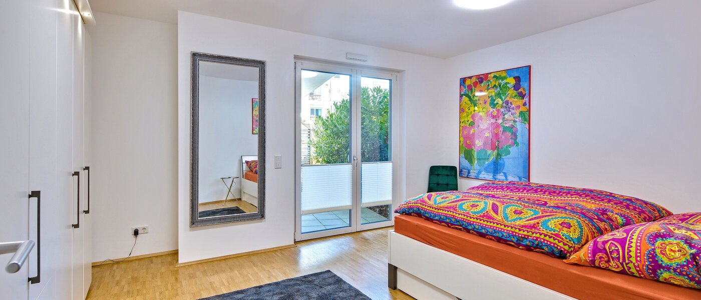 квартира München Obergiesing 01 спальная комната 14529