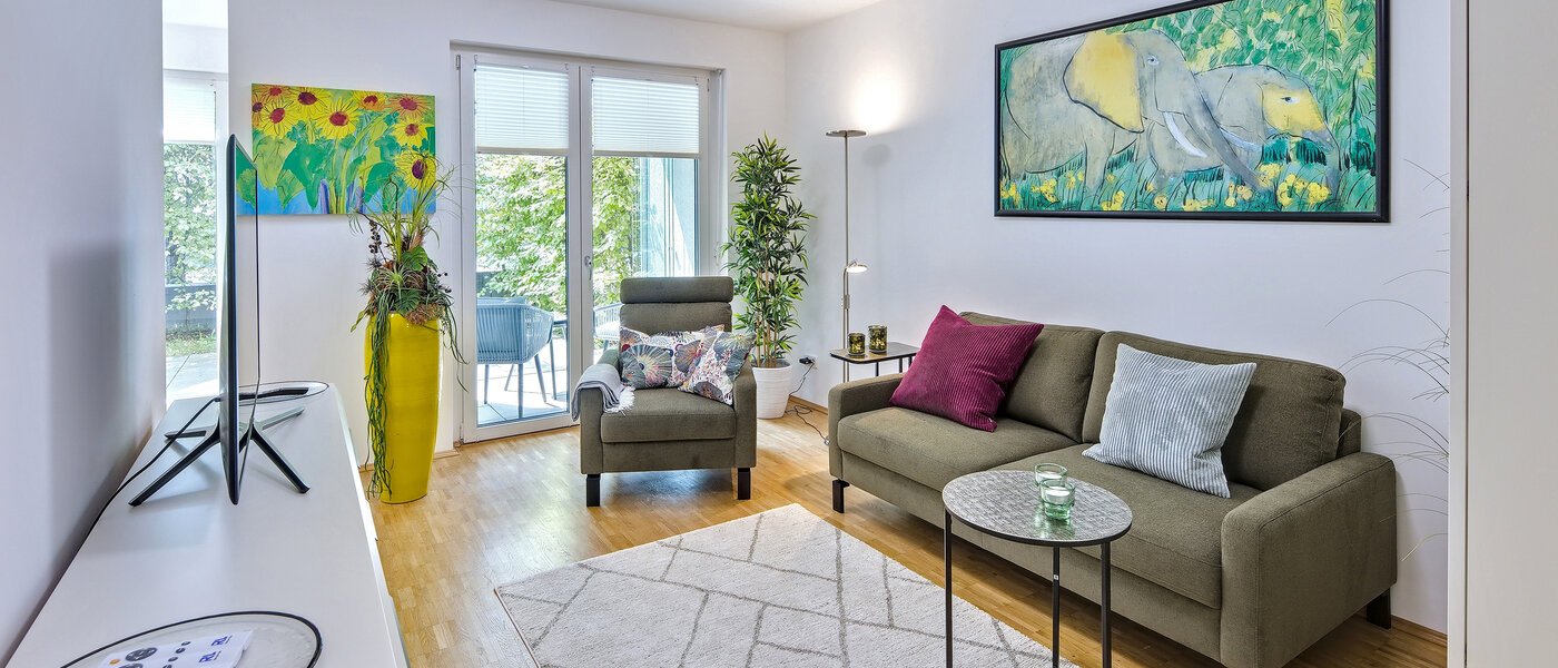 квартира München Obergiesing 01 жилое пространство 14529