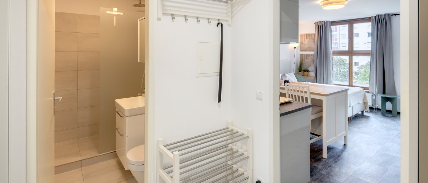 квартира München Milbertshofen 02 коридор 14531