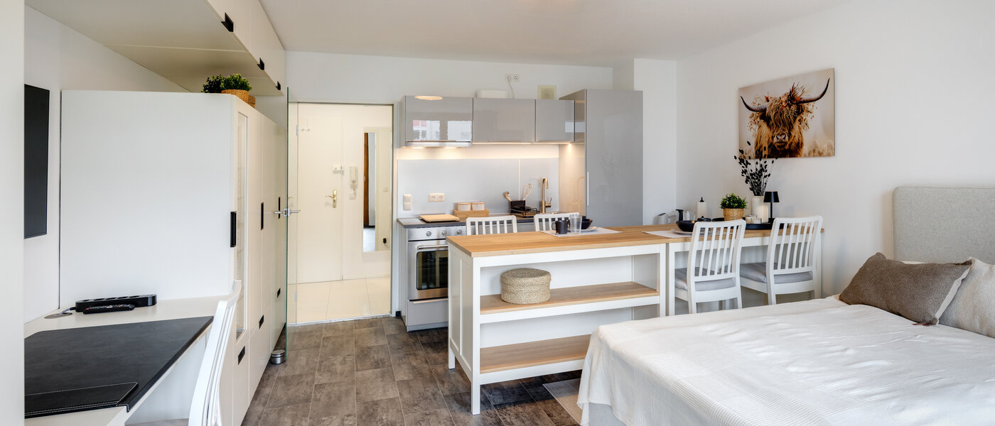 квартира München Milbertshofen 04 жилое пространство 14531