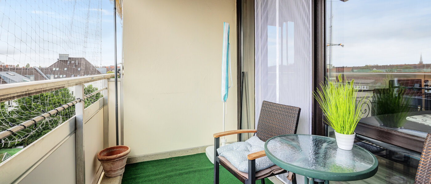 квартира München Haidhausen 01 балкон 14533