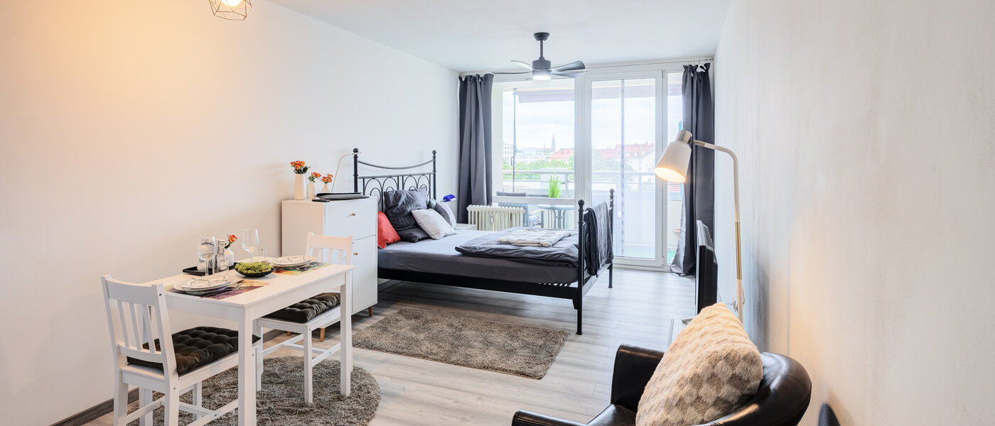 квартира München Haidhausen 01 жилое пространство 14533