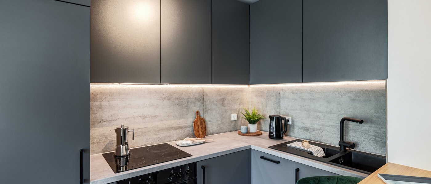 квартира München Maxvorstadt 02 кухня 14537