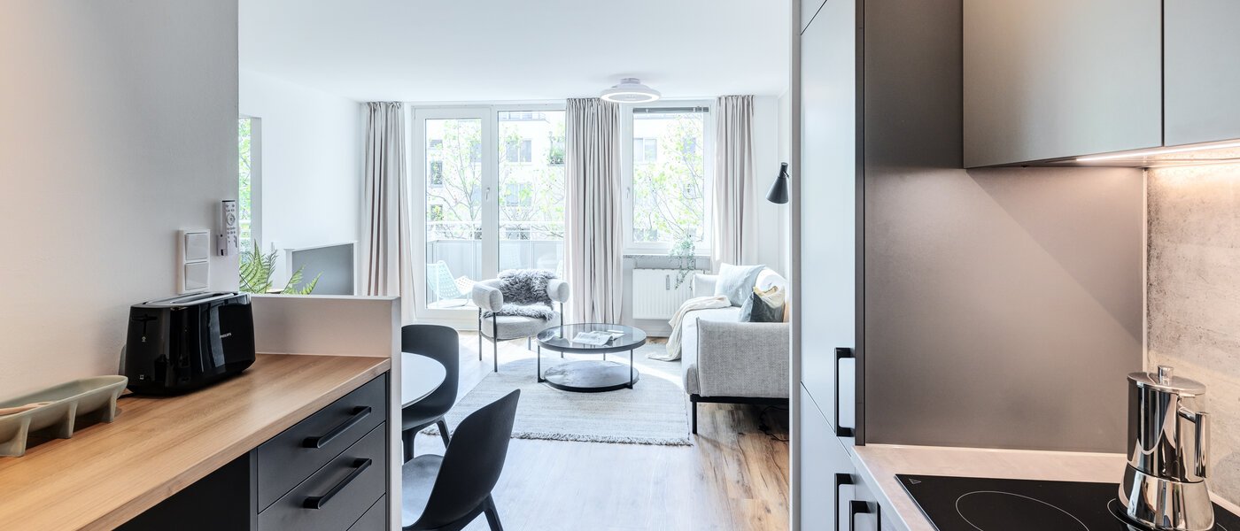 квартира München Maxvorstadt 05 кухня 14537