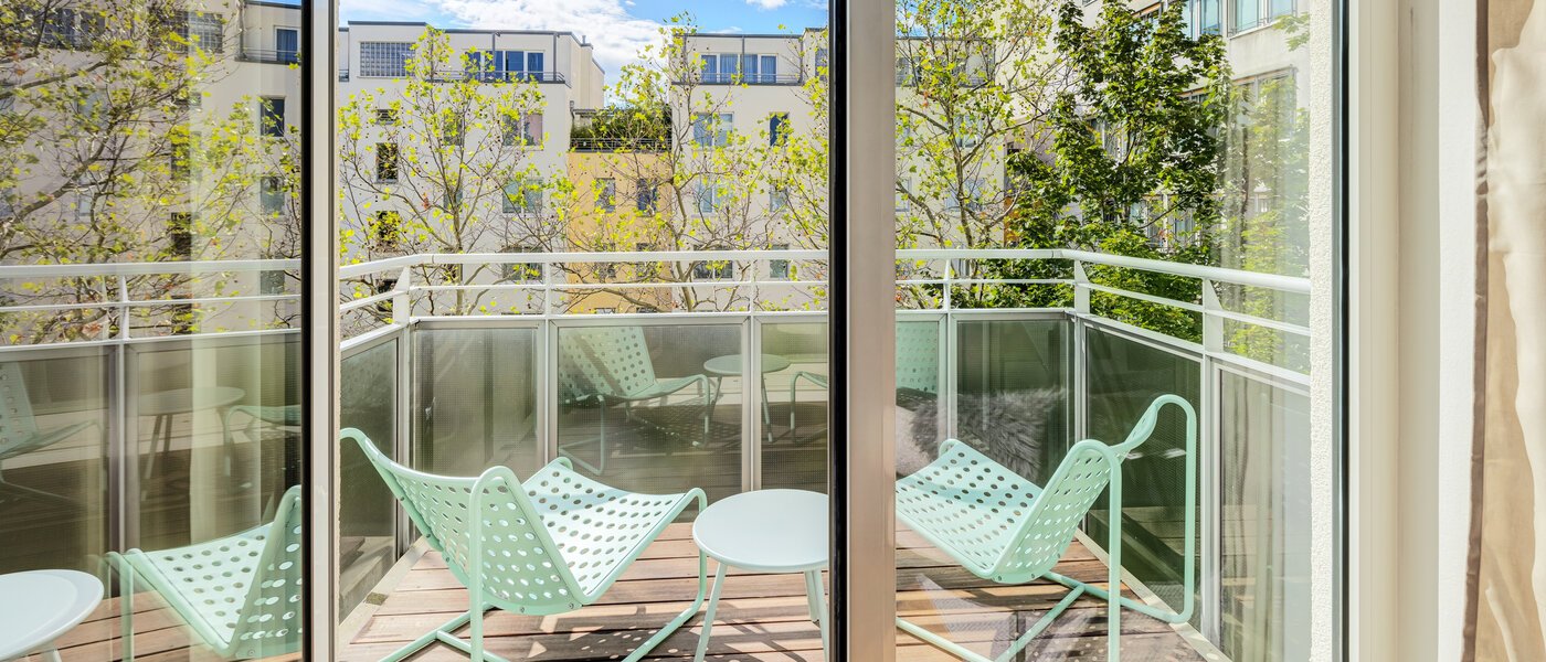 квартира München Maxvorstadt 01 балкон 14537