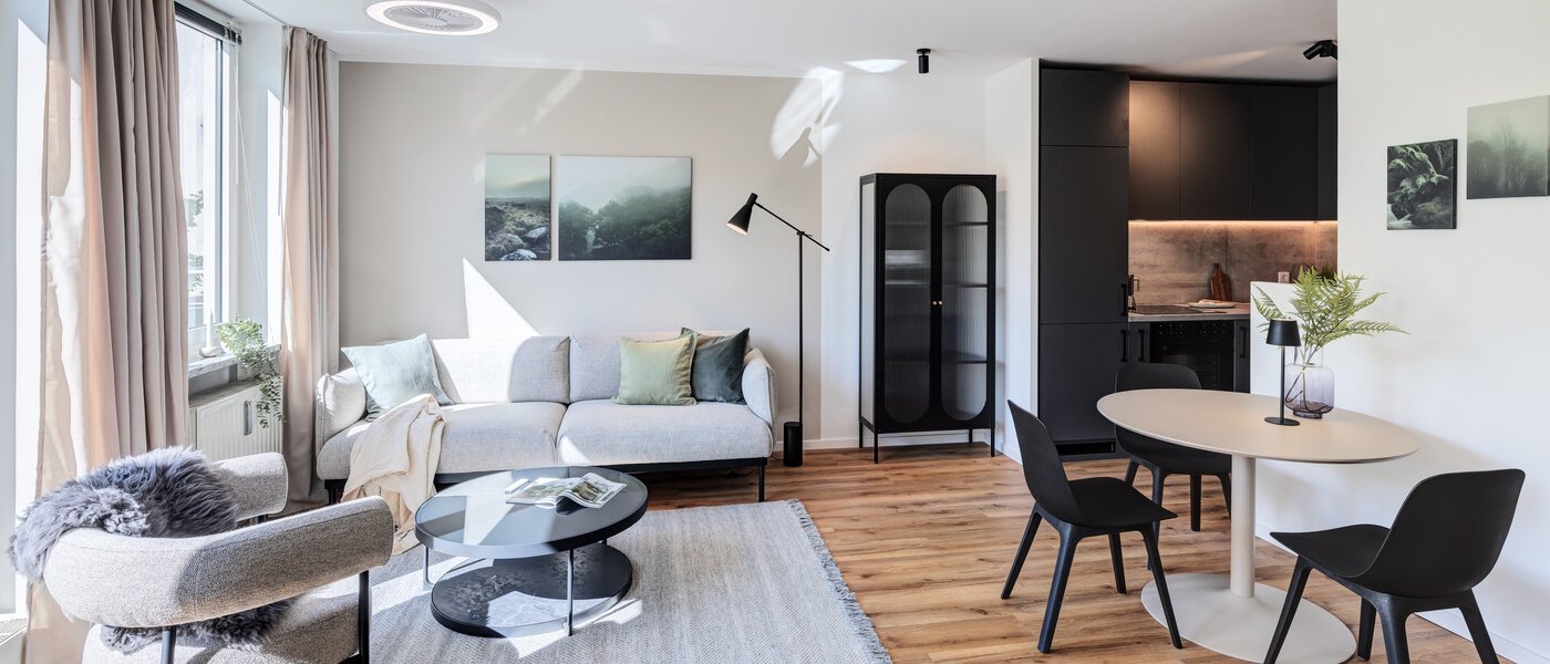 квартира München Maxvorstadt 03 жилое пространство 14537