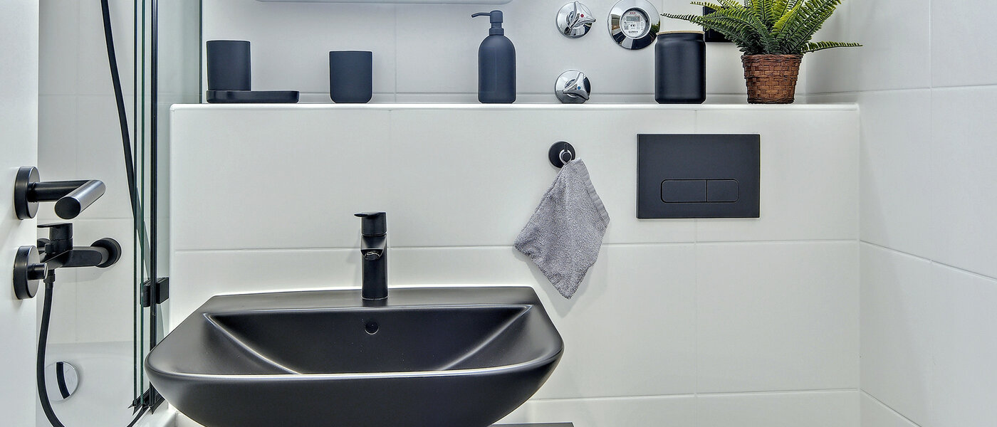 квартира München Neuhausen 01 ванная комната 14547