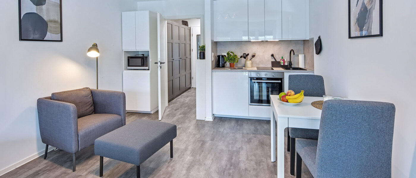 квартира München Neuhausen 03 жилое пространство 14547