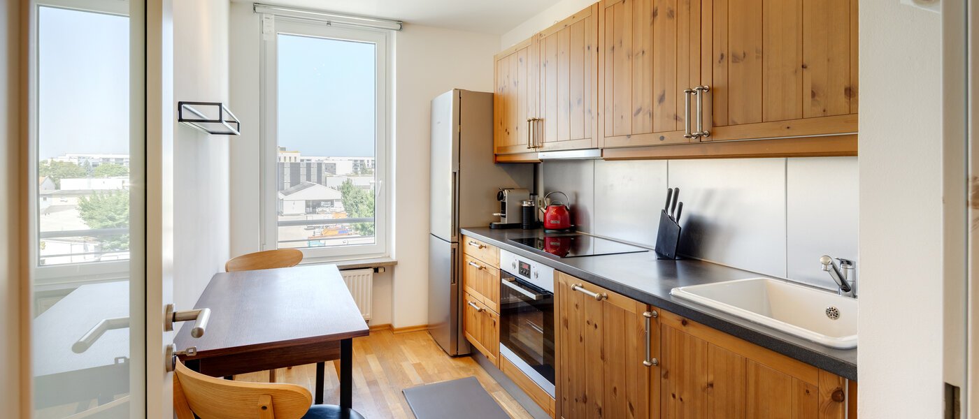 квартира München Obersendling 01 кухня 14549