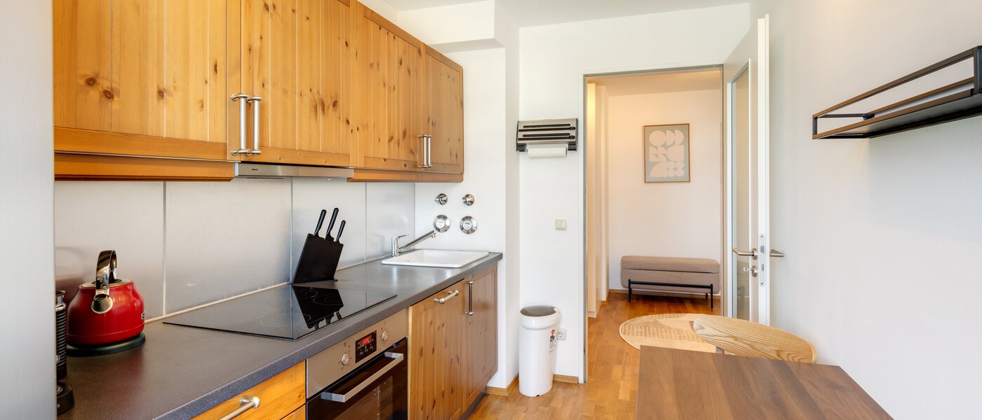 квартира München Obersendling 02 кухня 14549