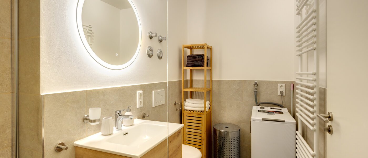 квартира München Obersendling 02 ванная комната 14549