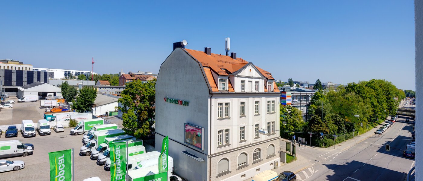 квартира München Obersendling 03 вид из окна 14549