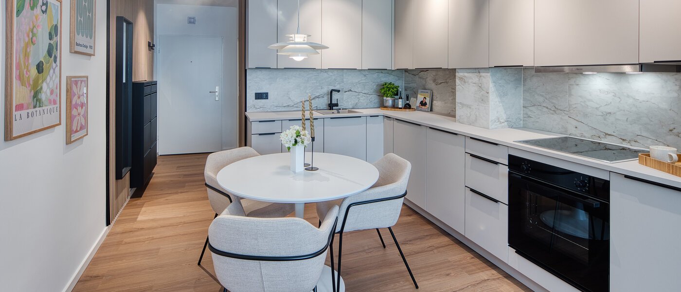 квартира München Schwabing-West 01 кухня 14552