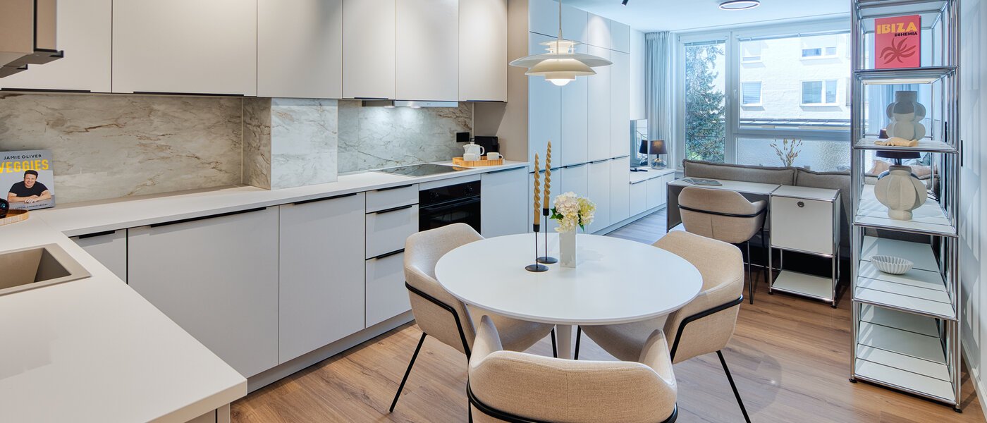 квартира München Schwabing-West 03 кухня 14552