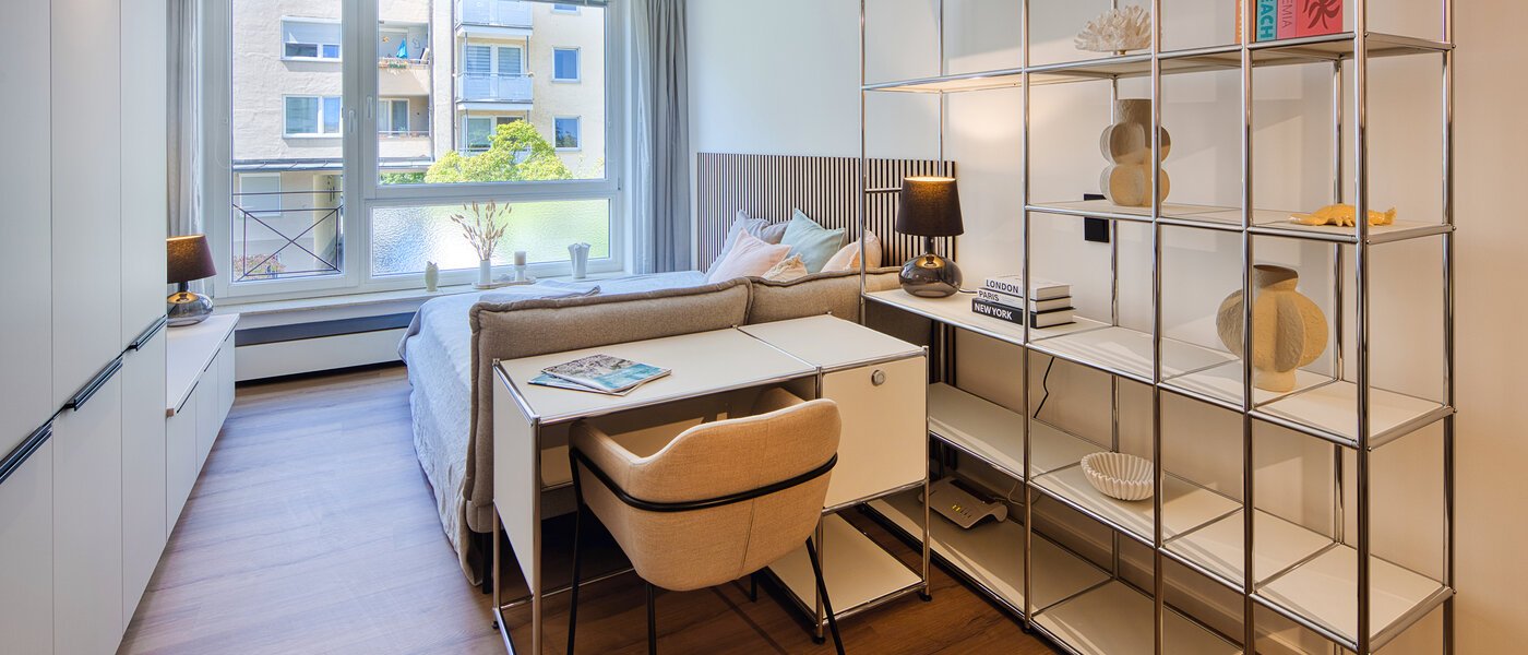 квартира München Schwabing-West 01 жилое пространство 14552