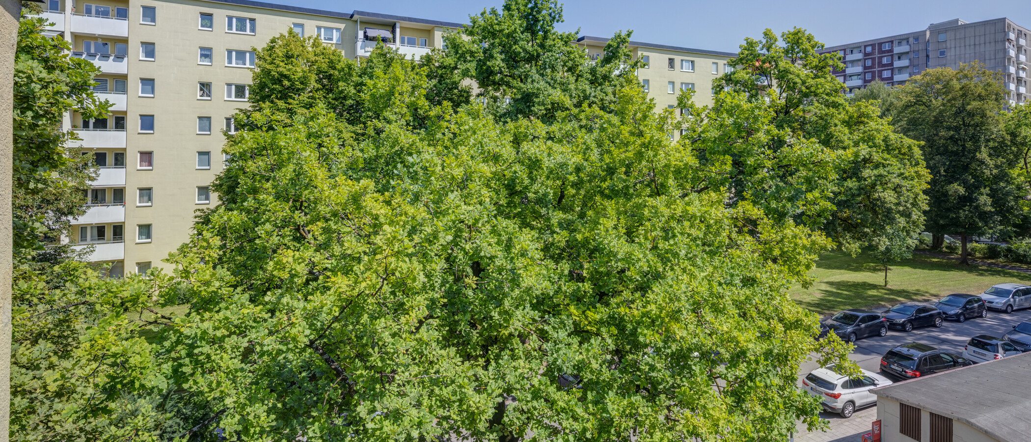 квартира München Parkstadt Bogenhausen 02 вид из окна 14554