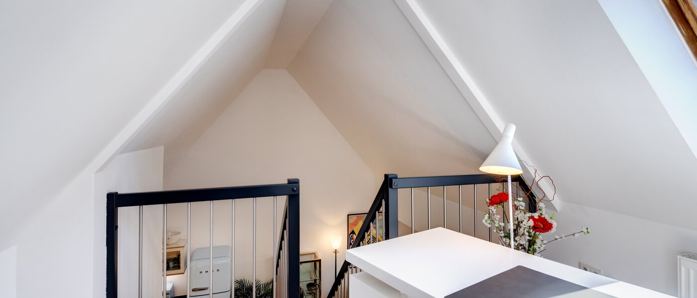 двухэтажная квартира-галерея München Ramersdorf 03 рабочая зона 14556