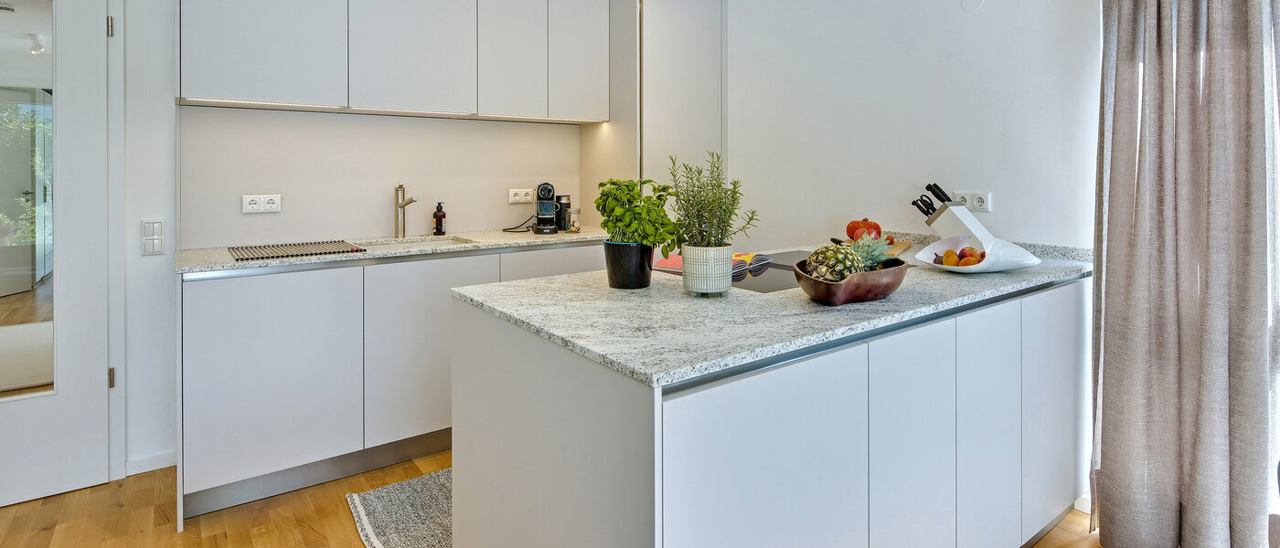 квартира München Berg am Laim 01 кухня 14557