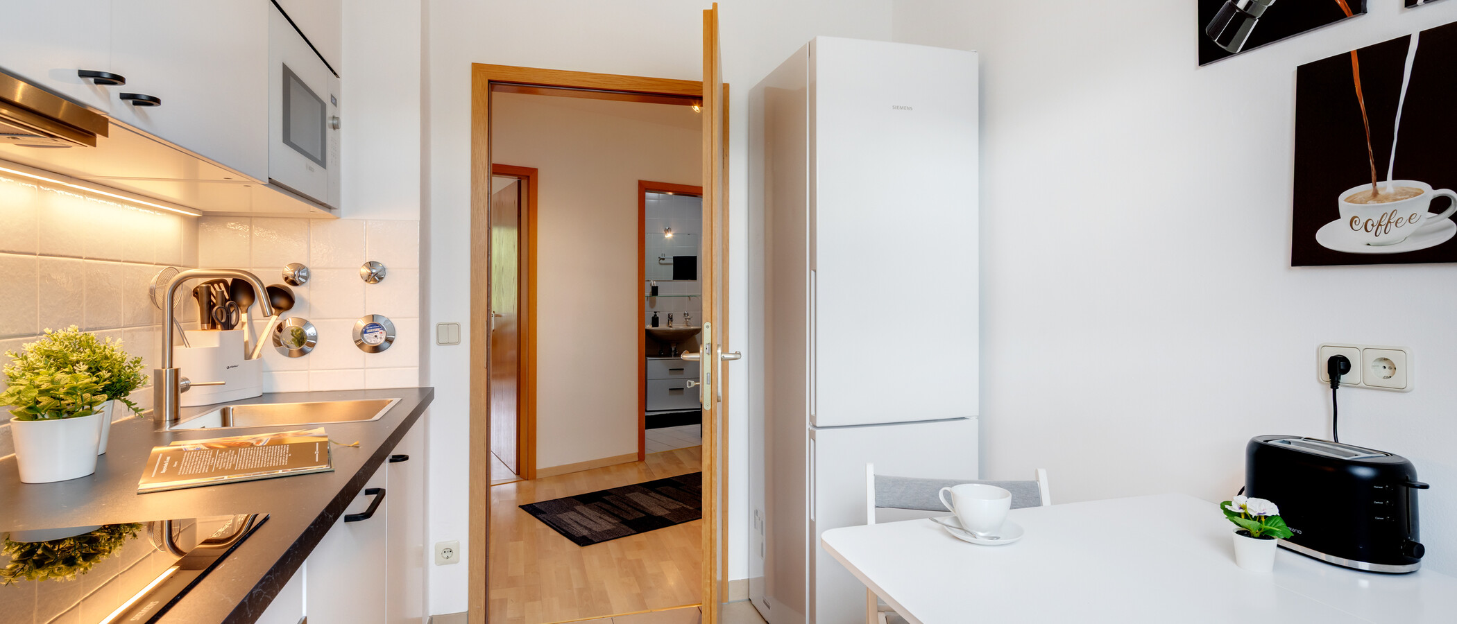 квартира München Neuperlach 03 кухня 14565