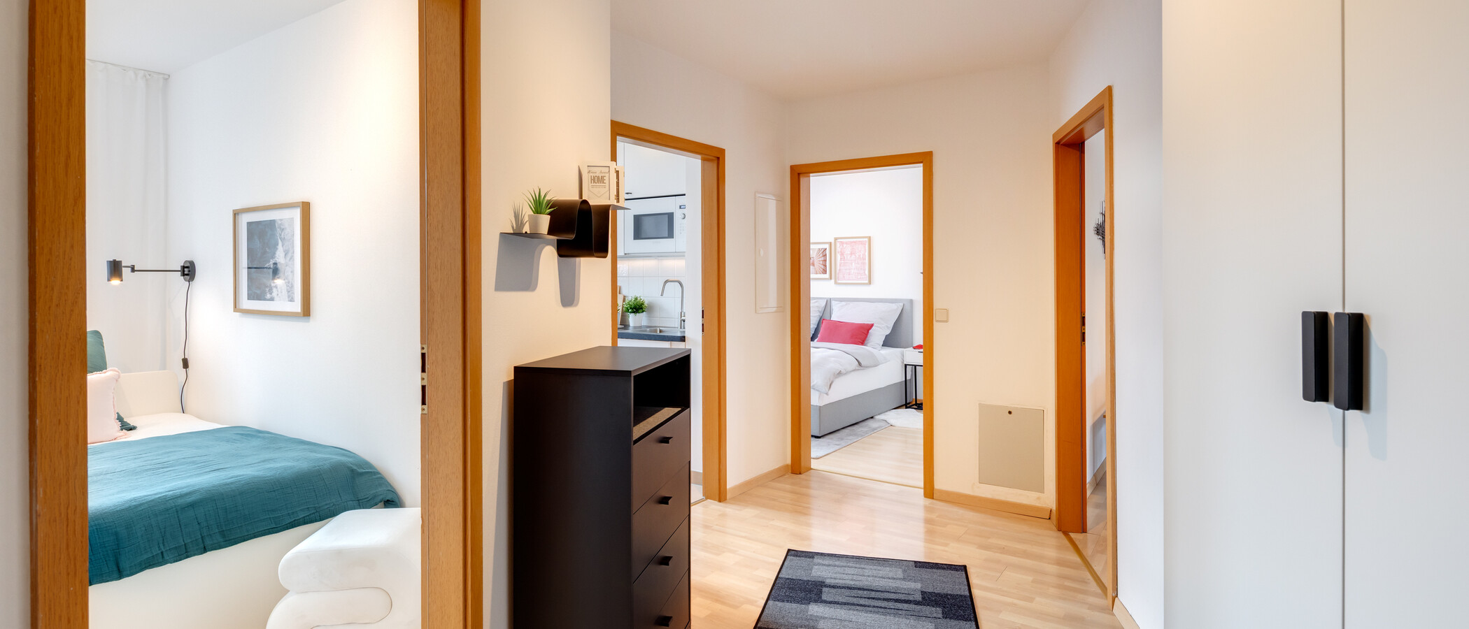 квартира München Neuperlach 01 коридор 14565