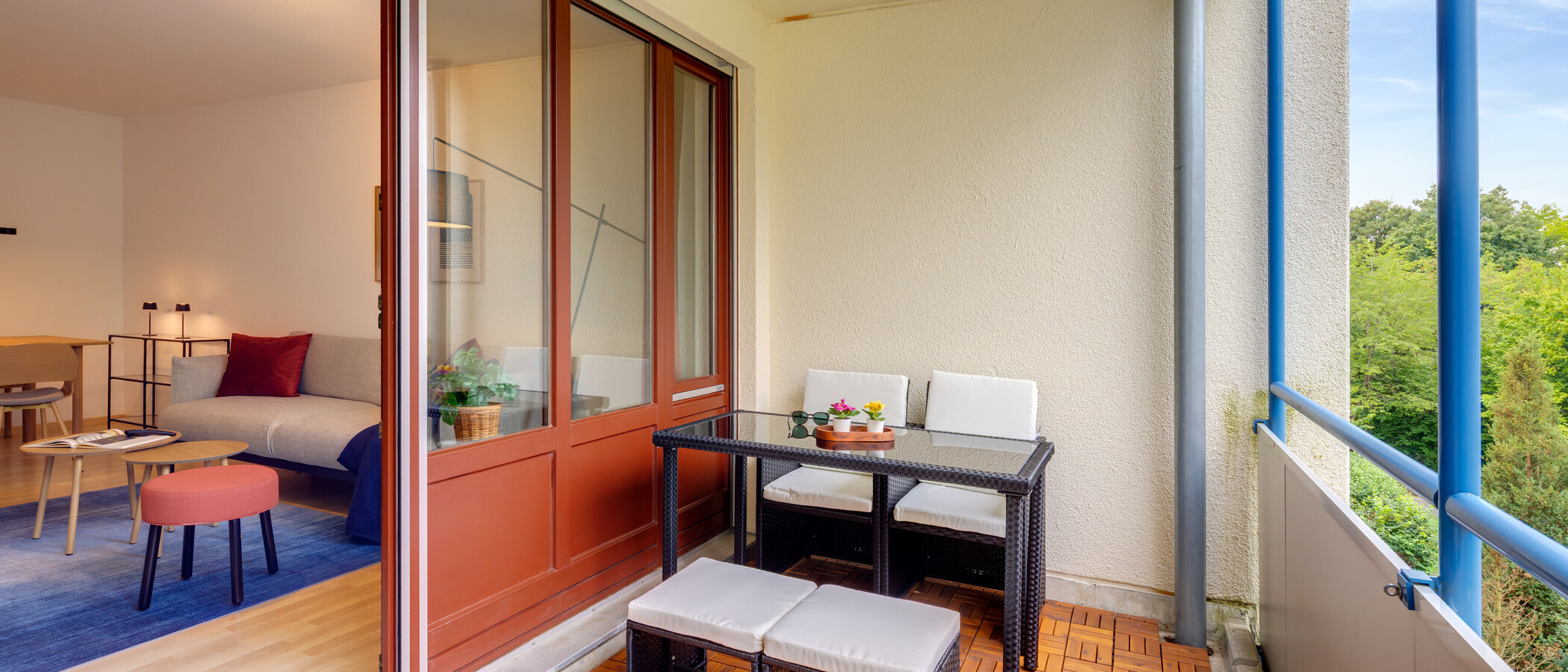 квартира München Neuperlach 01 балкон 14565