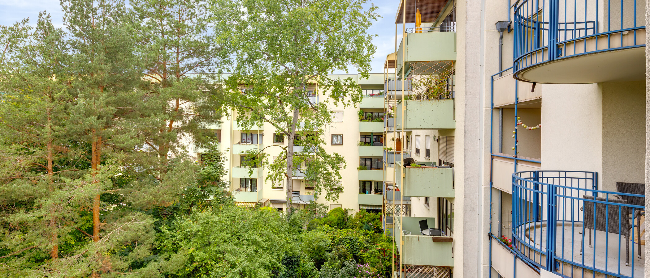 квартира München Neuperlach 02 вид из окна 14565