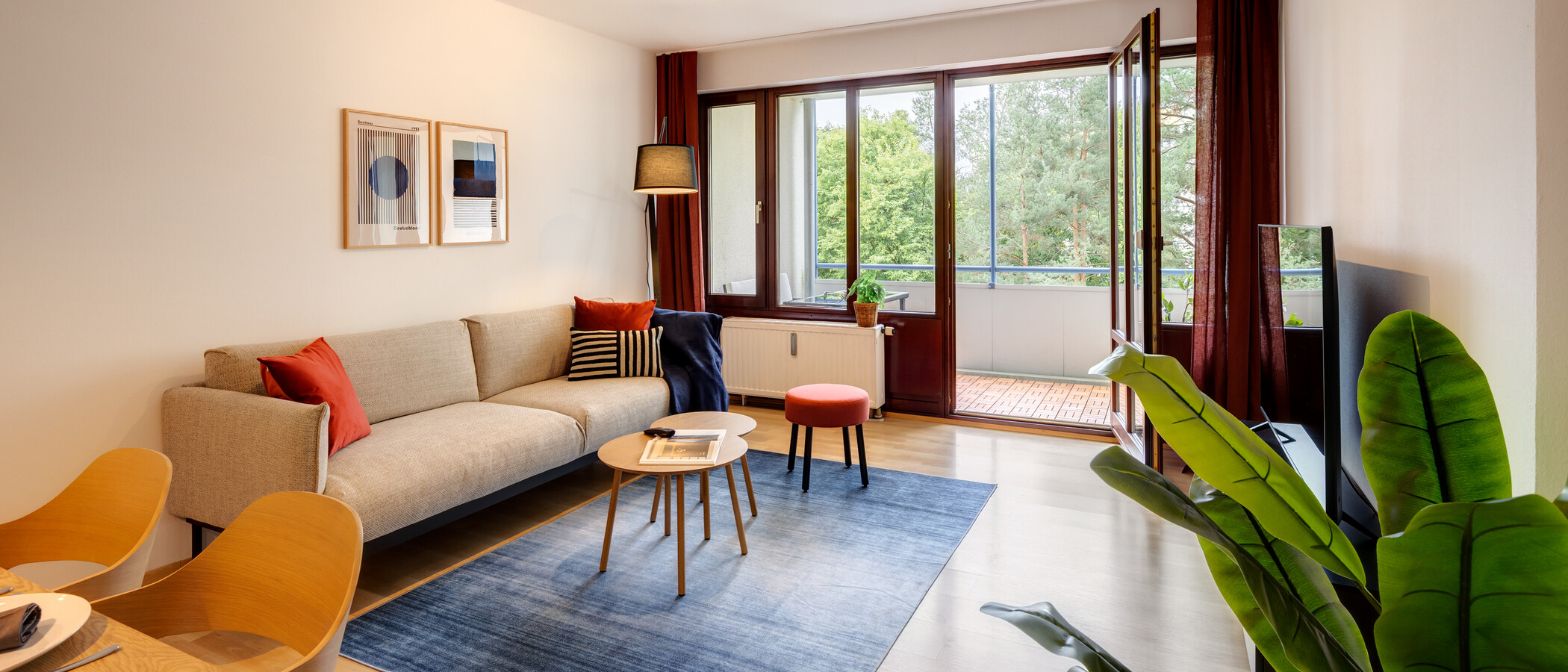 квартира München Neuperlach 01 жилое пространство 14565