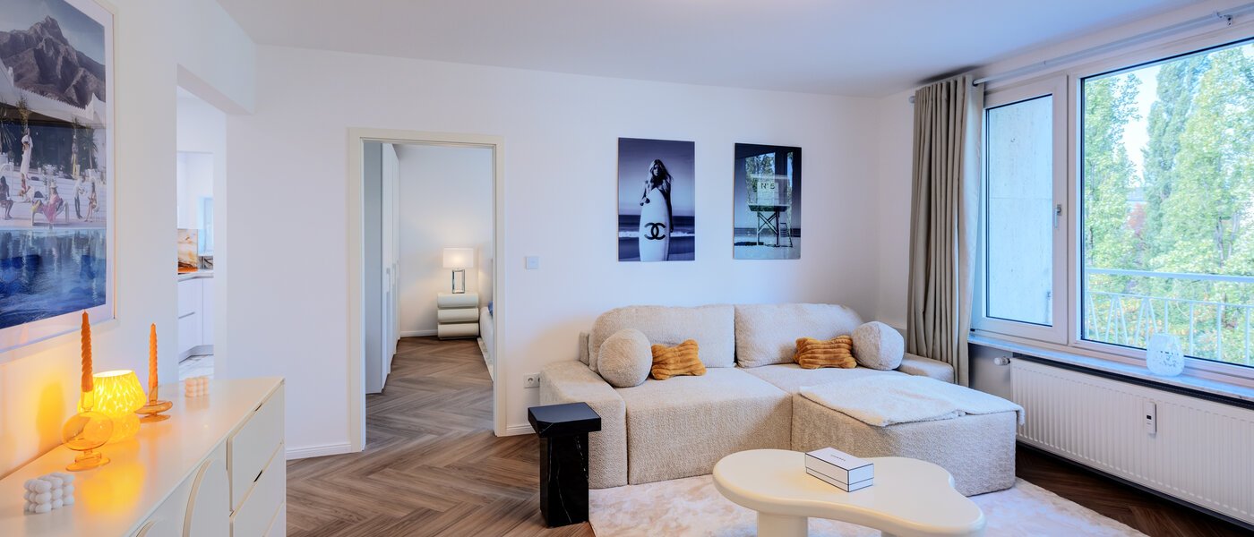 квартира München Schwabing (rechts der Leopoldstraße) 01 жилое пространство 14569