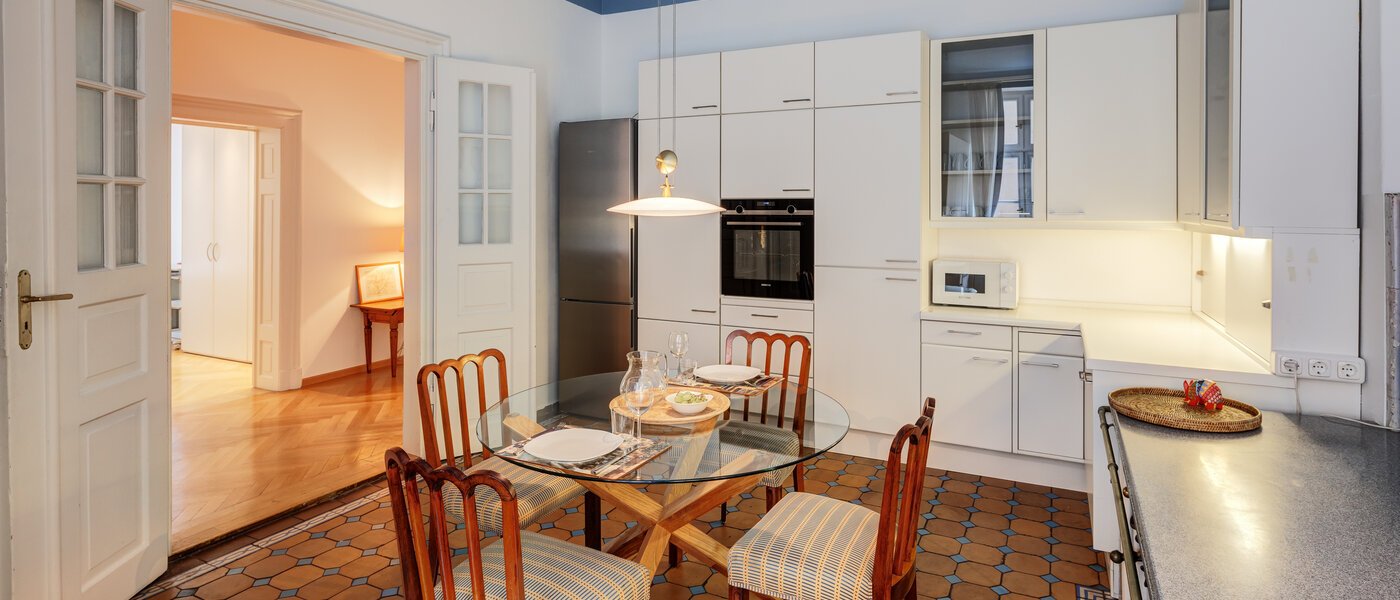 квартира München Lehel 04 кухня 14572