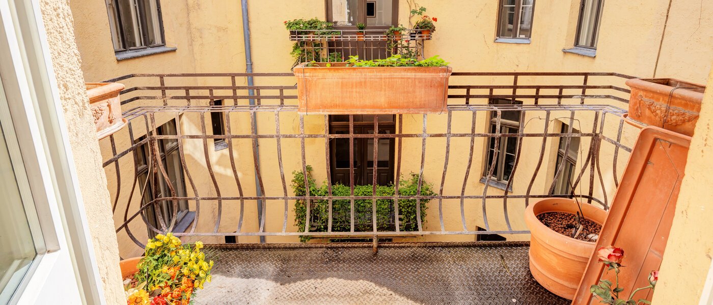 квартира München Lehel 01 балкон 14572