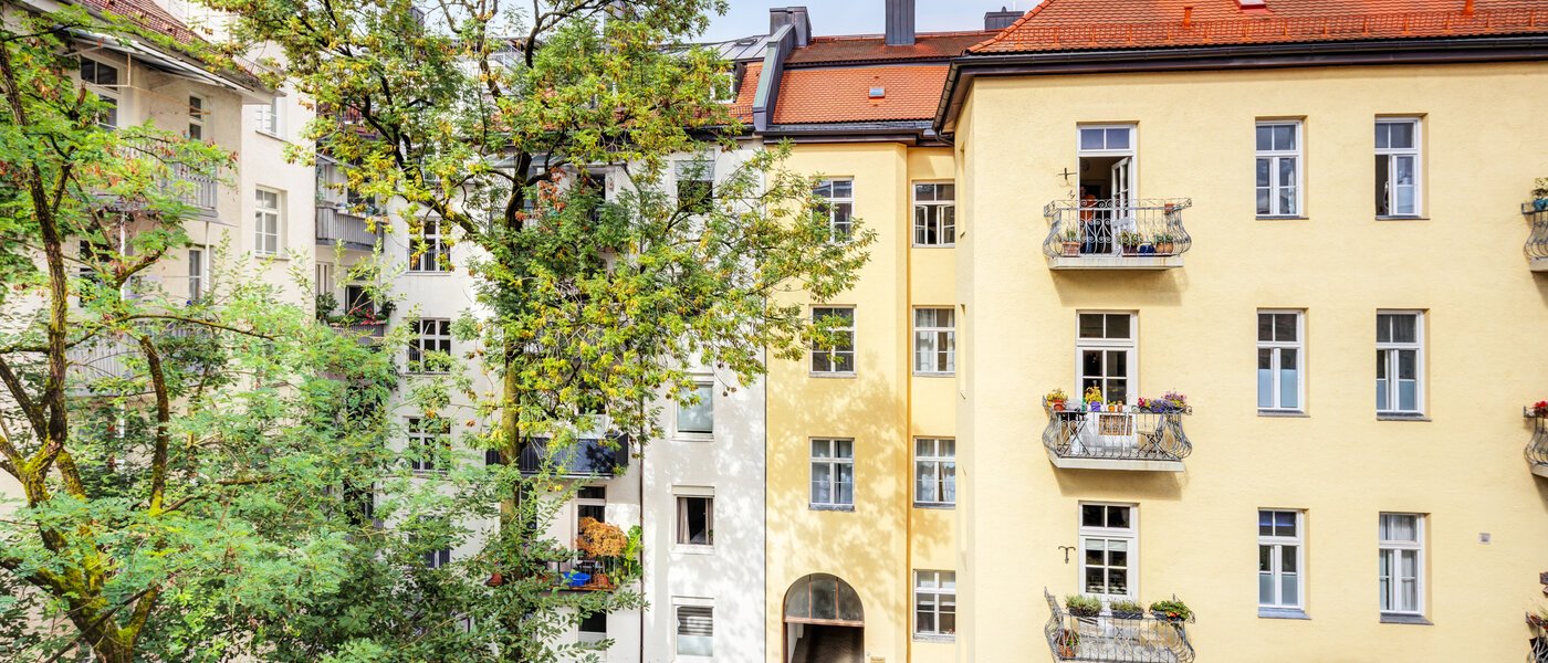 квартира München Lehel 01 вид из окна 14572