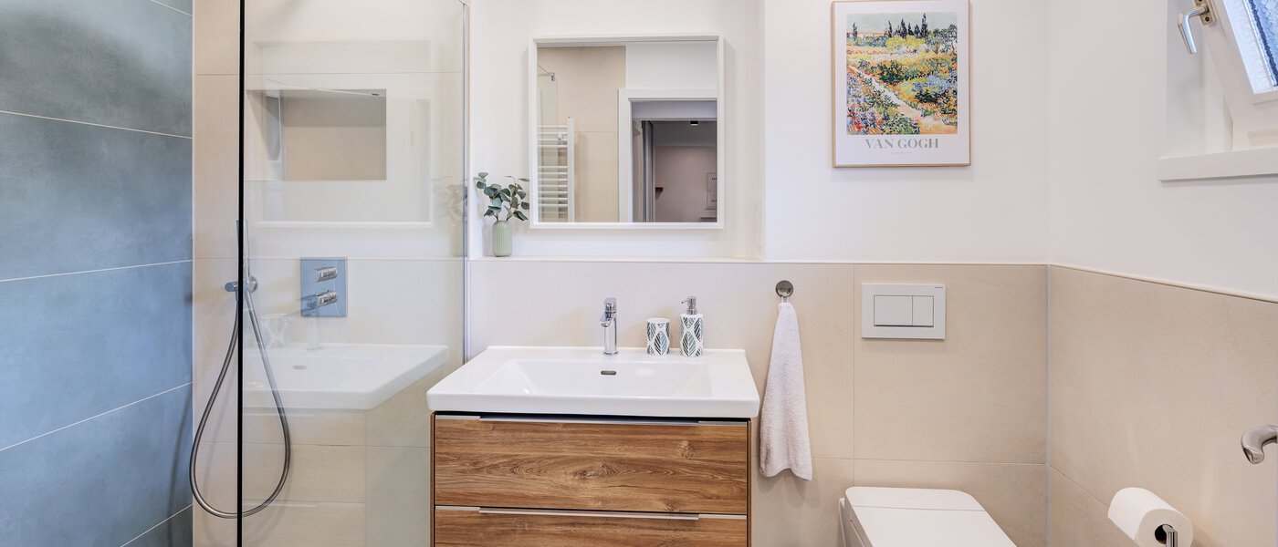 квартира Pullach im Isartal 01 ванная комната 14573