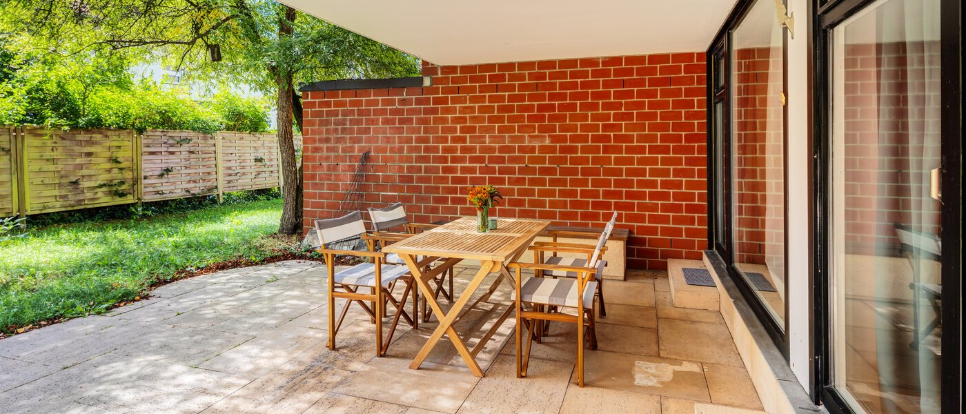 квартира Pullach im Isartal 02 терраса 14573