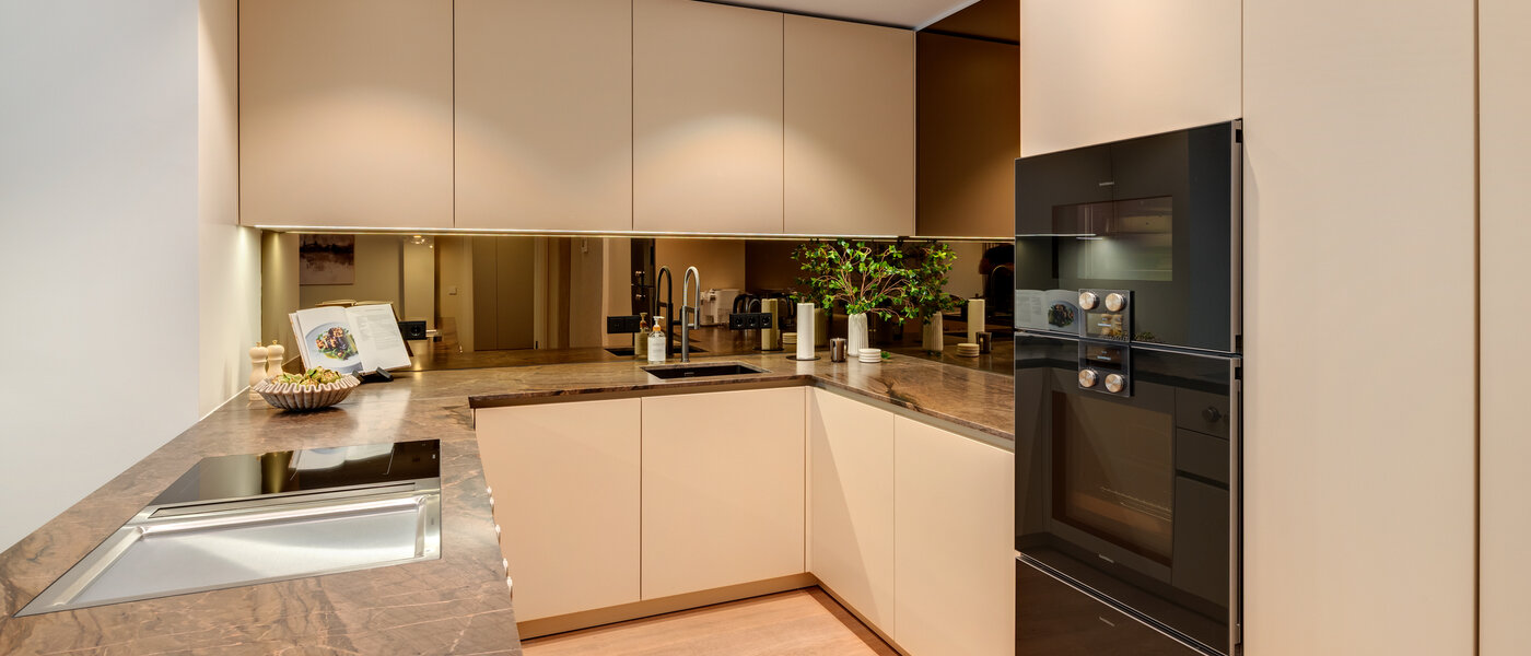 квартира München Maxvorstadt - Museumsviertel 01 кухня 14574