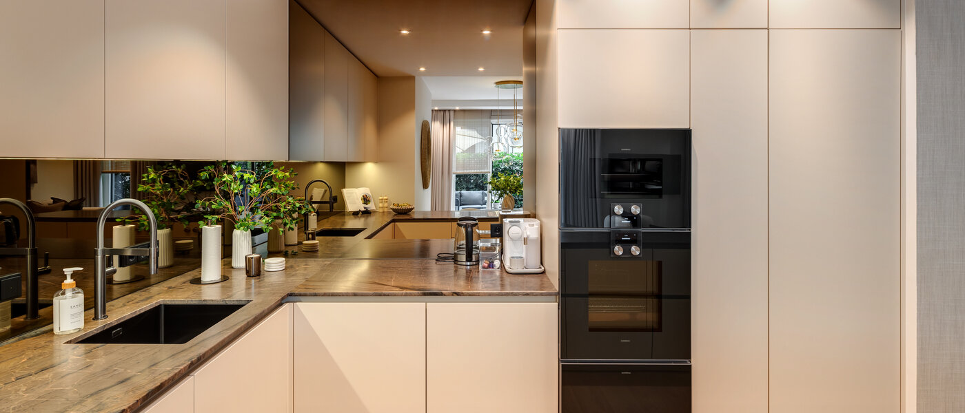 квартира München Maxvorstadt - Museumsviertel 02 кухня 14574