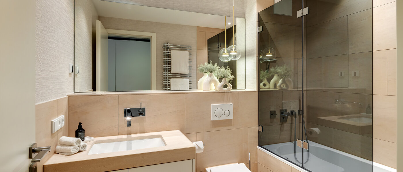 квартира München Maxvorstadt - Museumsviertel 01 2-я ванная комната 14574