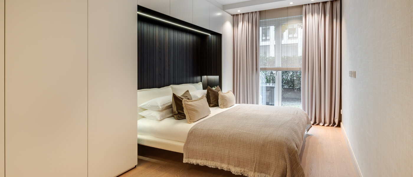 квартира München Maxvorstadt - Museumsviertel 01 спальная комната 14574